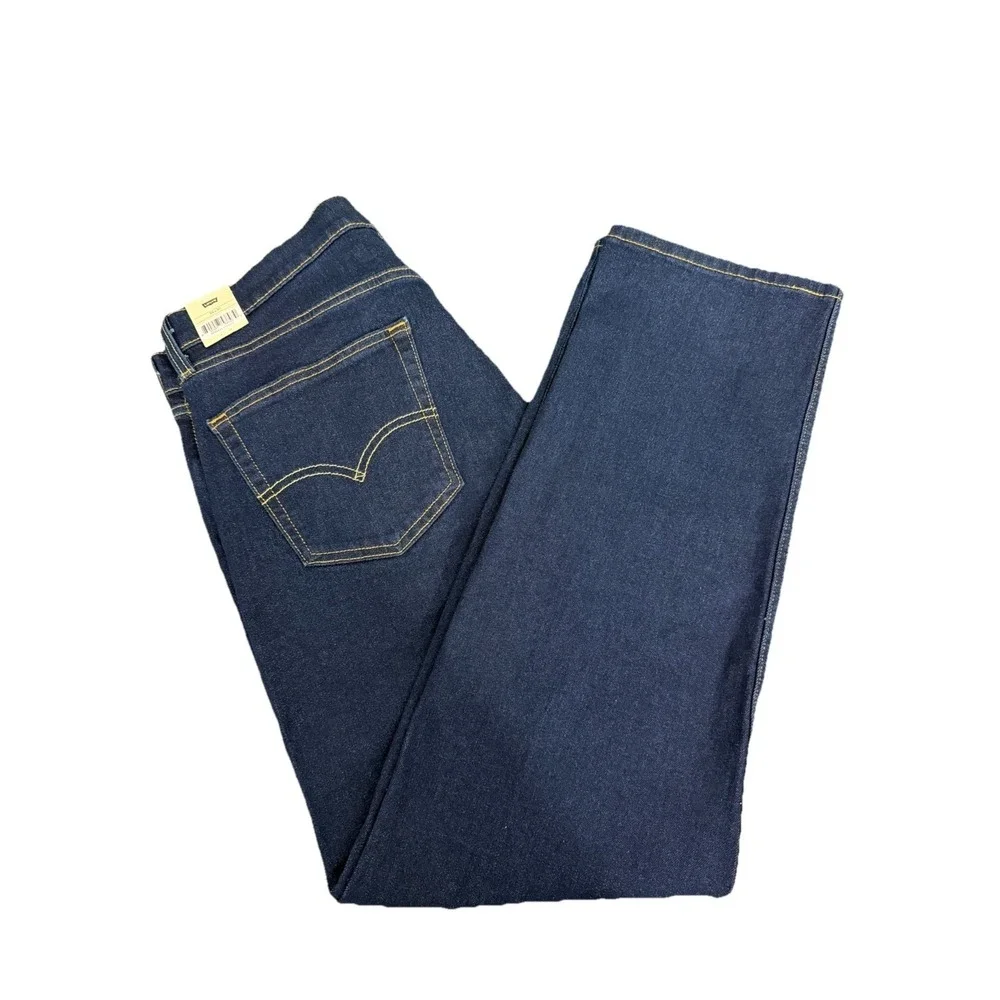 Levi's Men's 505 Regular Fit Zip Fly Straight Leg Denim Jeans‎ 34X30 Medium Blue